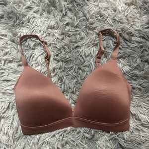 Auden Smooth Wireless Bra - Dusty Rose
